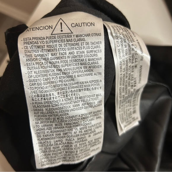 Zara Faux Leather Cigarette Leggings, M‎ - Picture 11 of 13